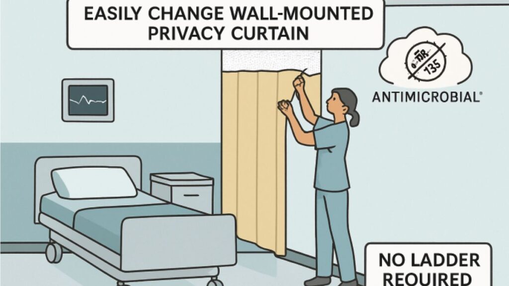 Enhancing Hospital Hygiene and Efficiency with PRVC Systems’ Innovative Curtain Solutions